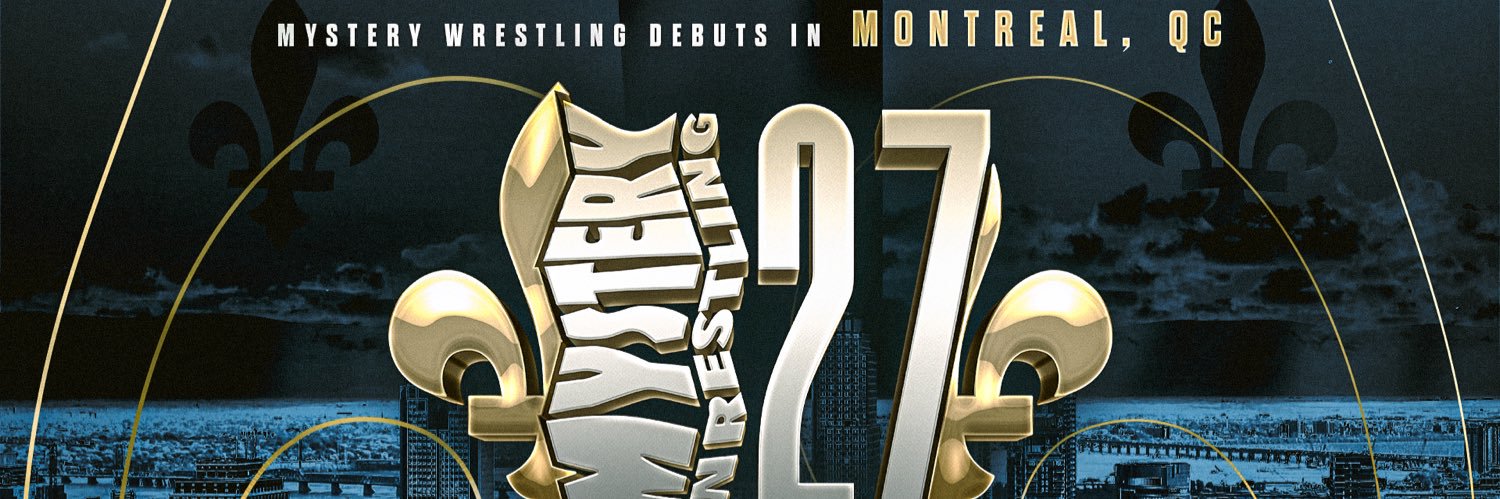 Mystery Wrestling's banner