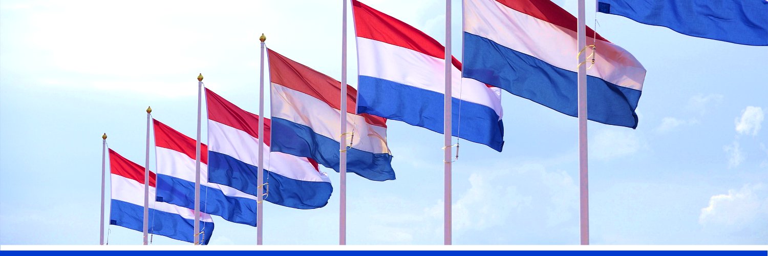 Nederland op 1's banner