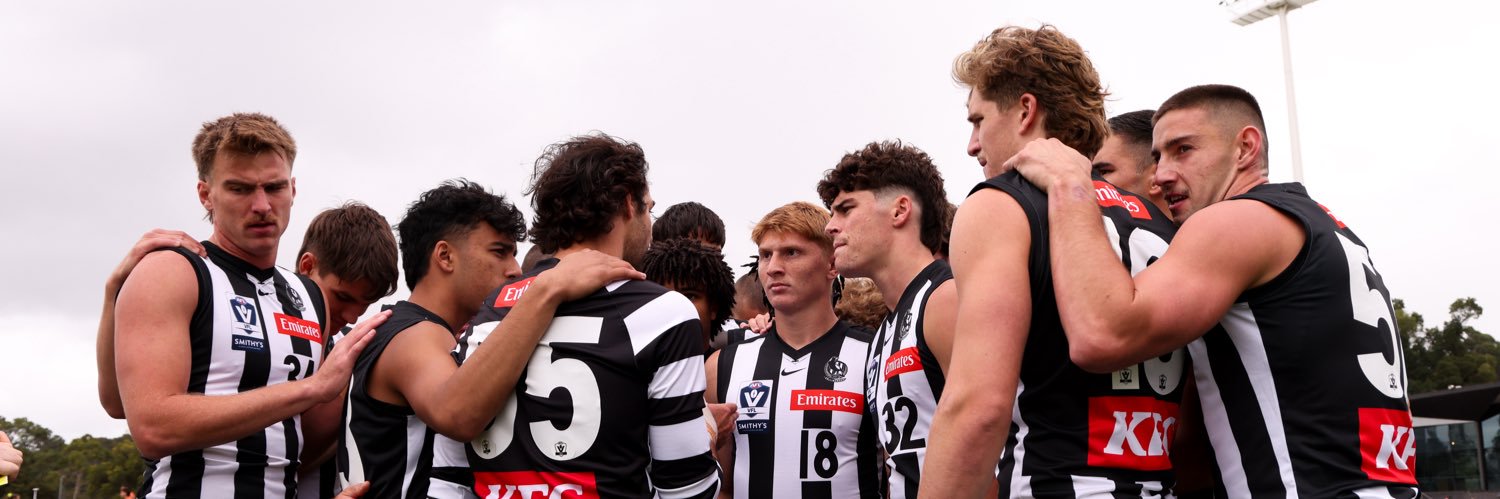 Collingwood VFL and VFLW's banner