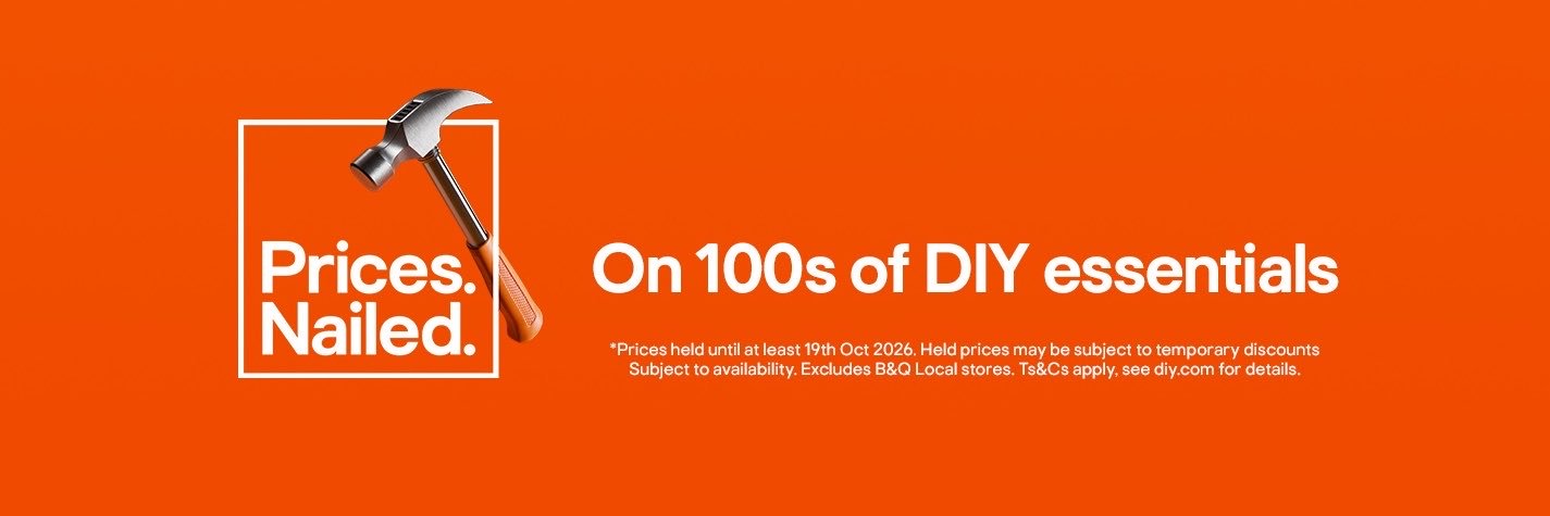 B&Q's banner