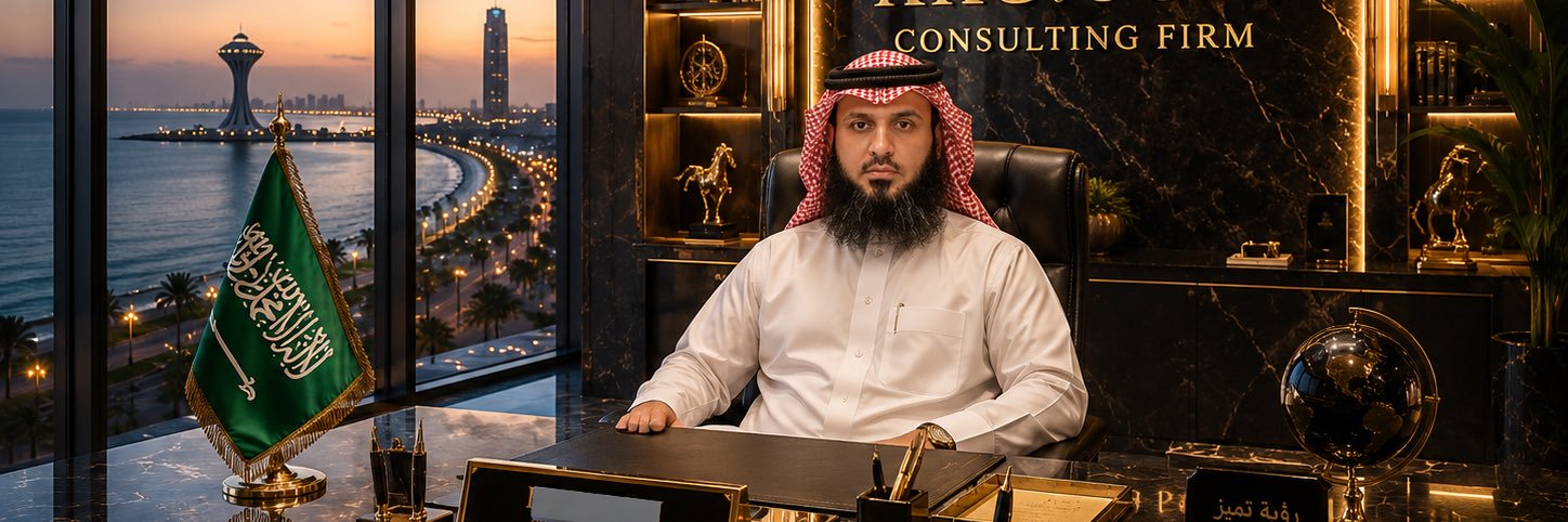 م. خالد خليل الغامدي's banner