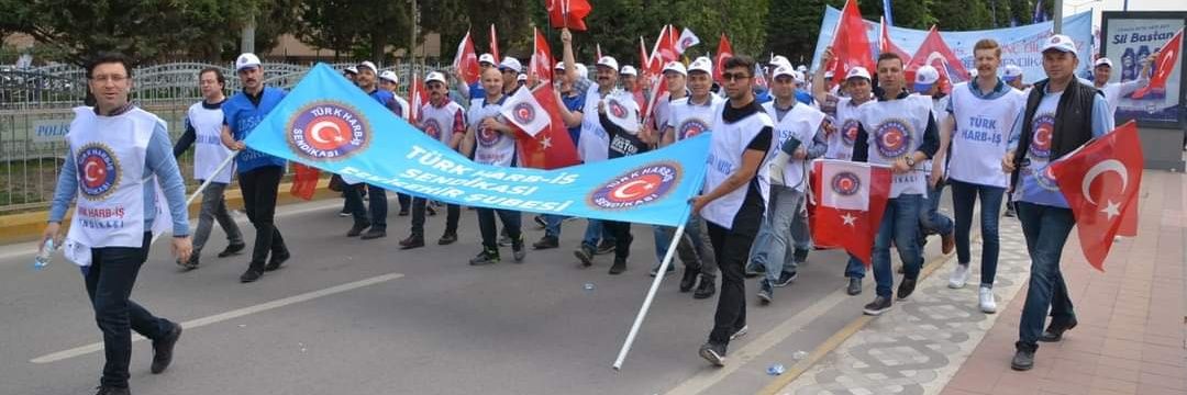 Türk Harb-İş Sendikası Eskişehir Şubesi's banner