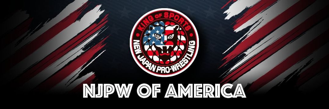 NJPW of America's banner