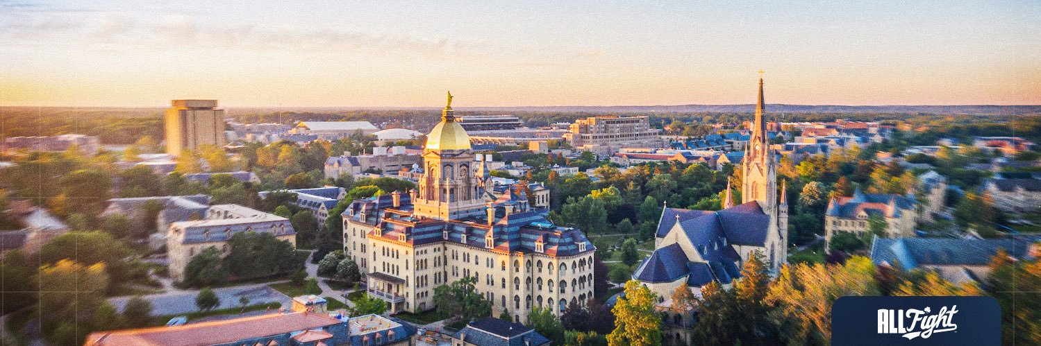 Notre Dame Women's Soccer's banner