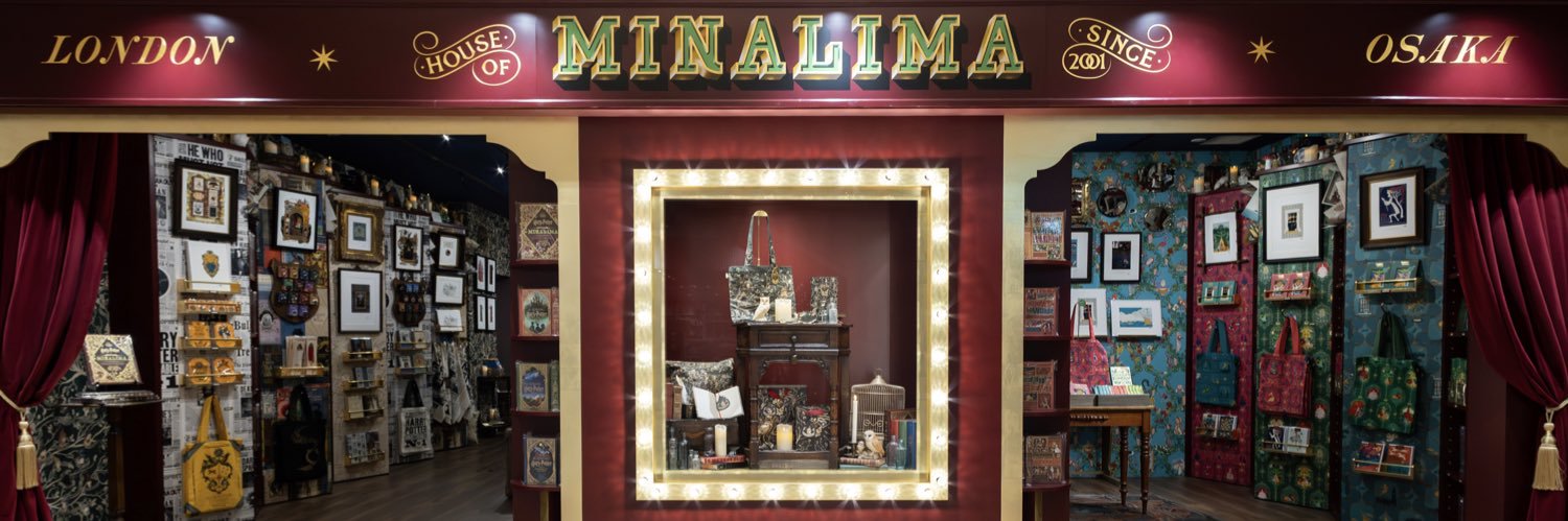 MinaLima Japan's banner
