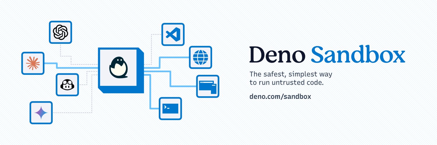 Deno's banner