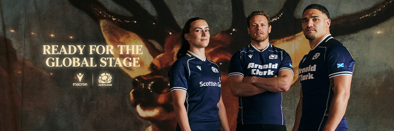 Scottish Rugby's banner