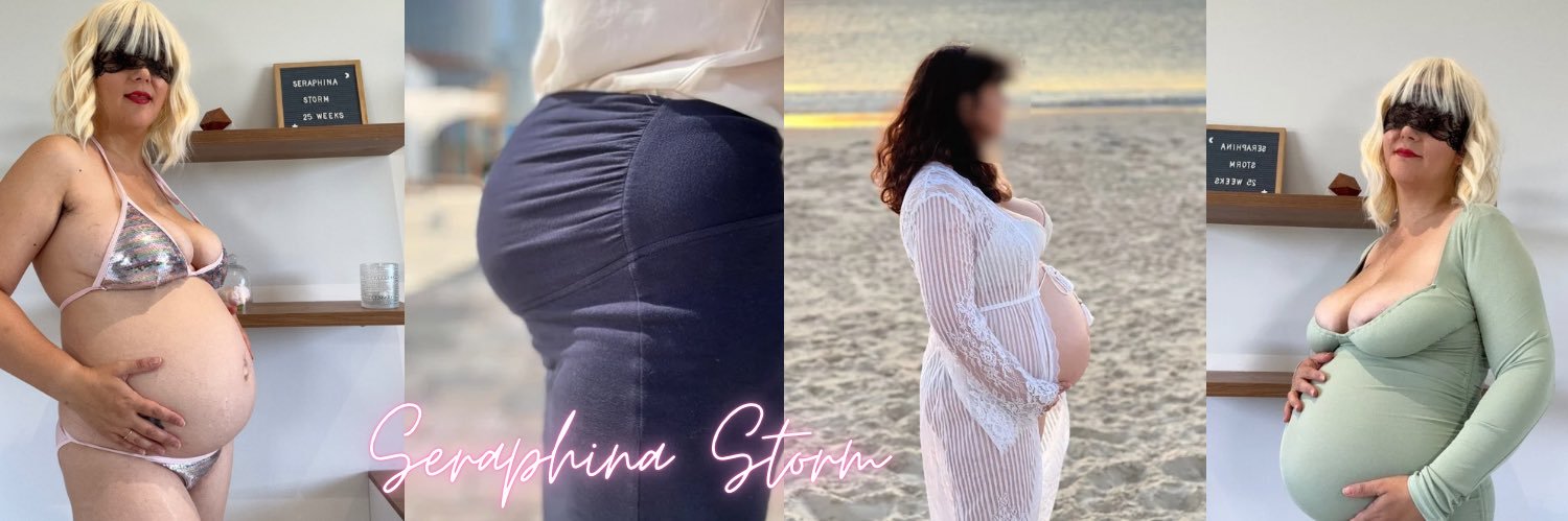 Seraphina Storm - pregnant and foot model's banner