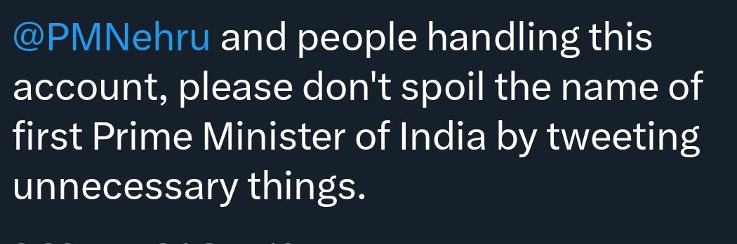 Jawaharlal Nehru's banner