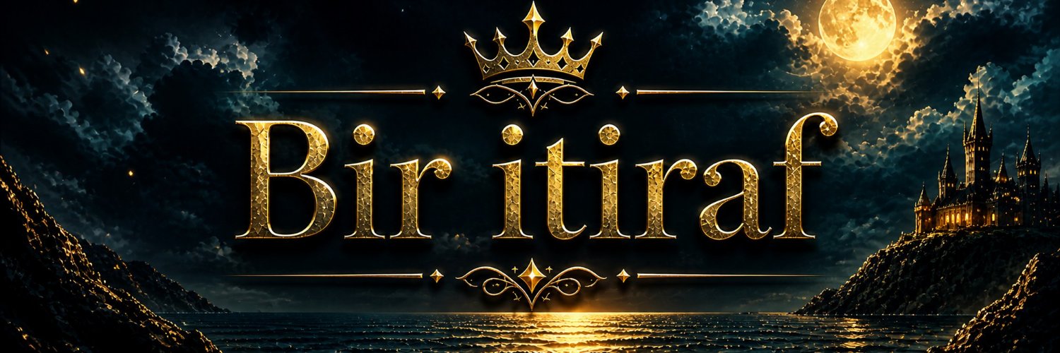 Bir itiraf's banner