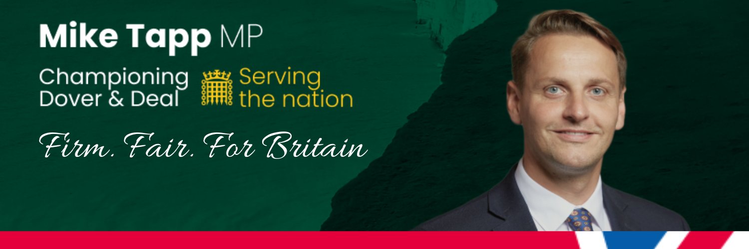 Mike Tapp MP's banner