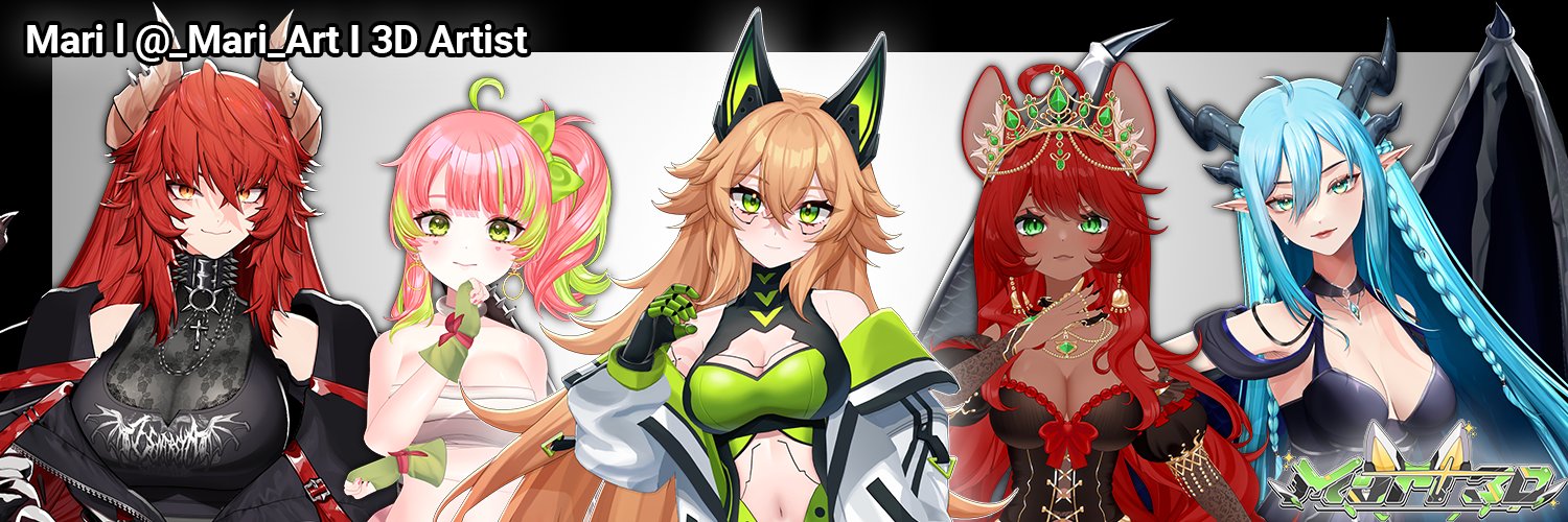 Mari | 3D Modeler's banner