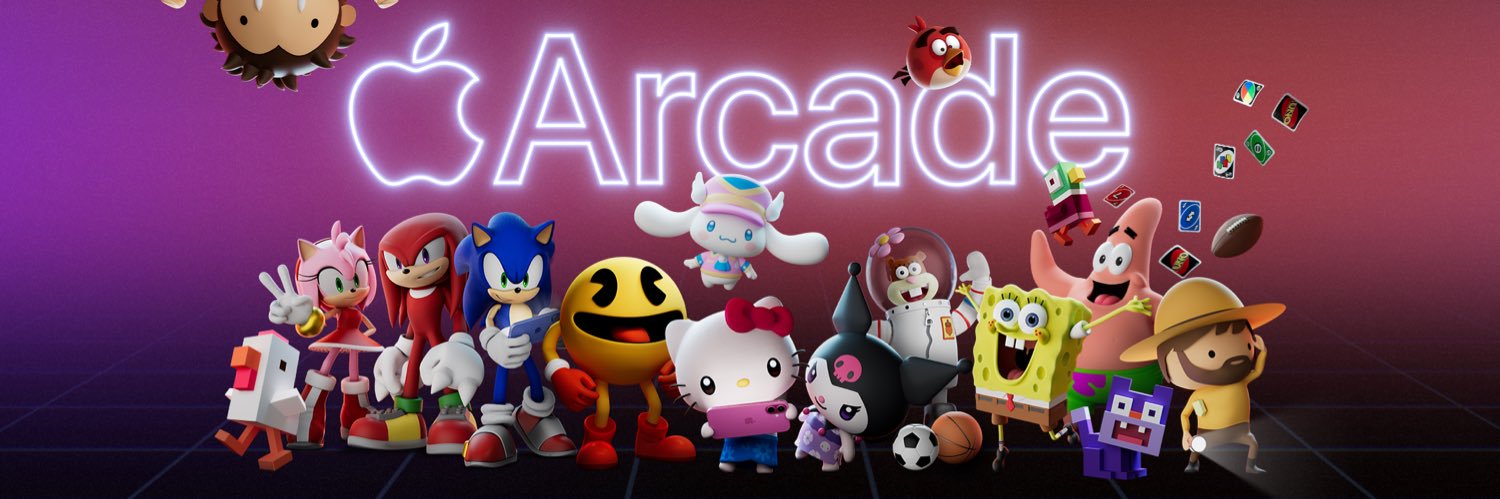 Apple Arcade's banner