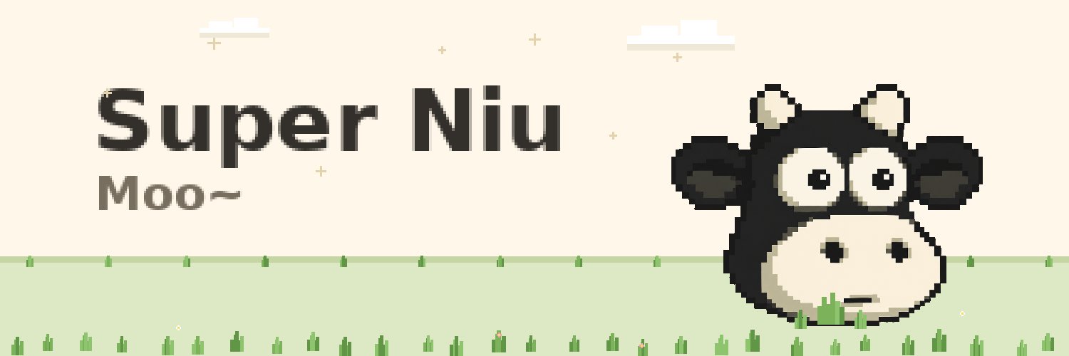 Super Niu's banner