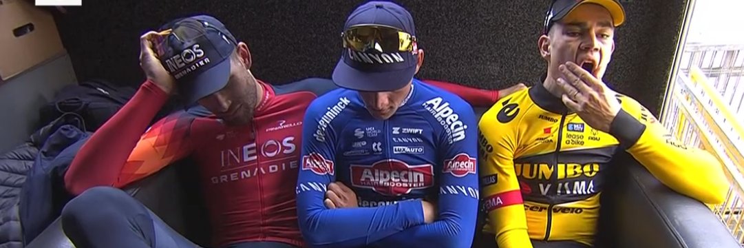 Cycling out of context's banner