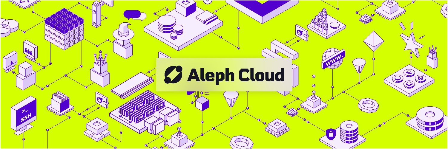 Aleph Cloud's banner