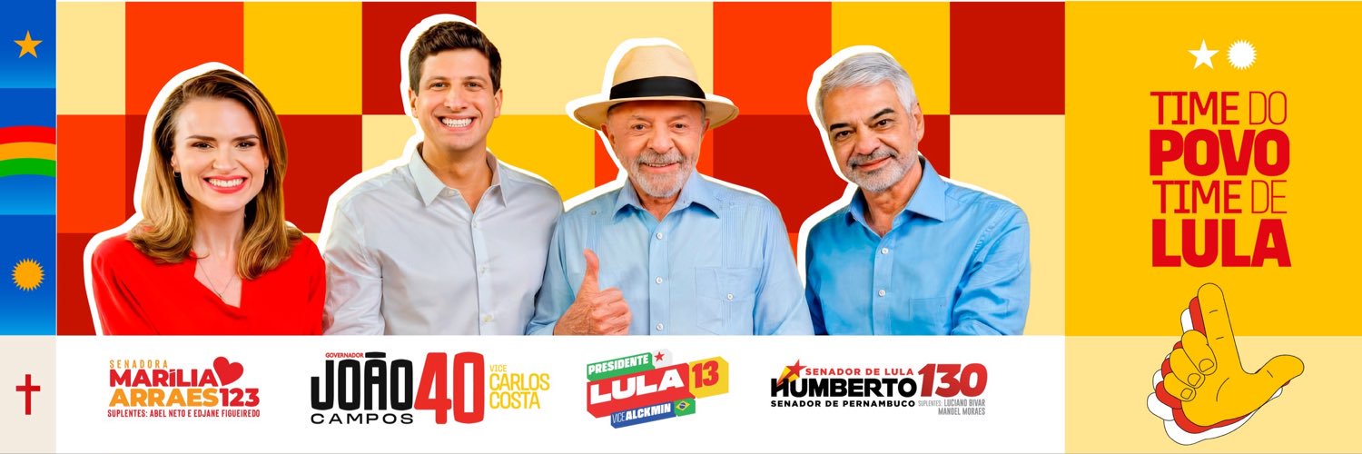 João Campos's banner