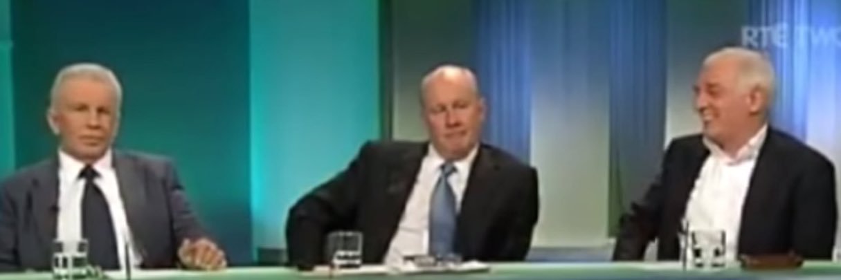 No Context Eamon Dunphy's banner