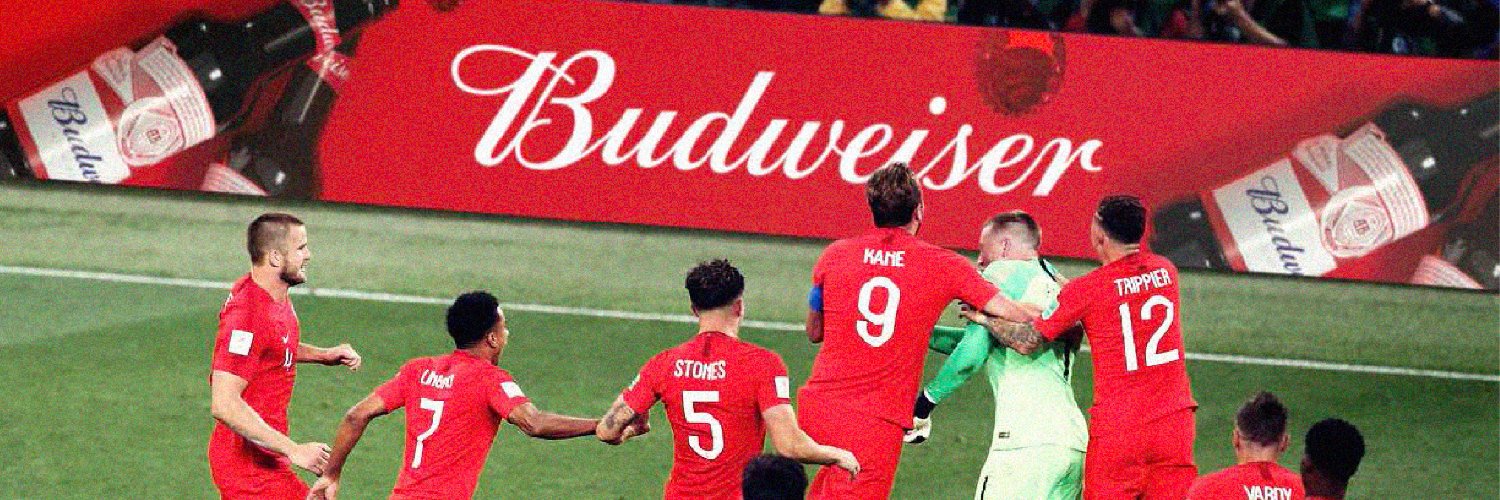 Budweiser Football's banner