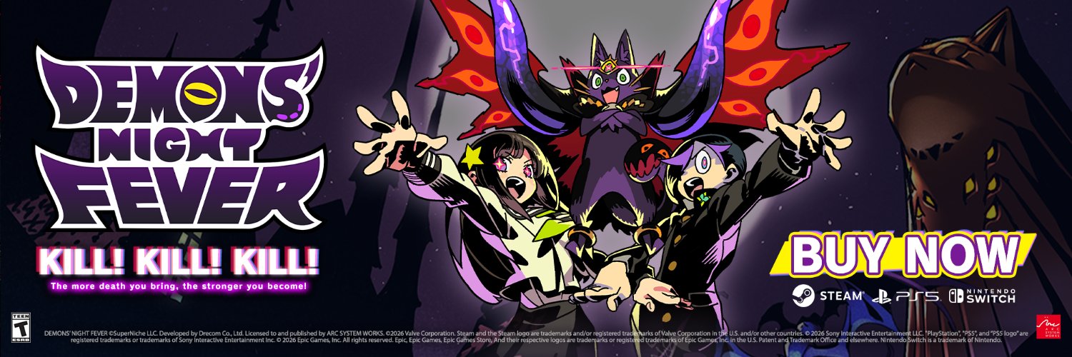 Arc System Works America's banner