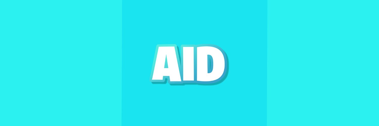 Aid's banner
