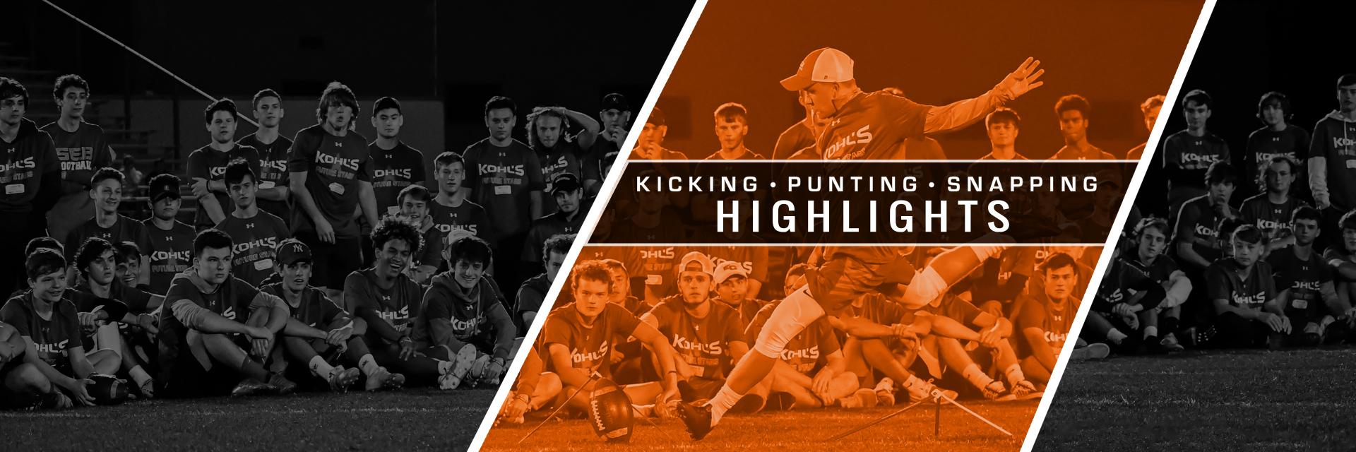 Kicking, Punting, Long Snapping Highlights's banner