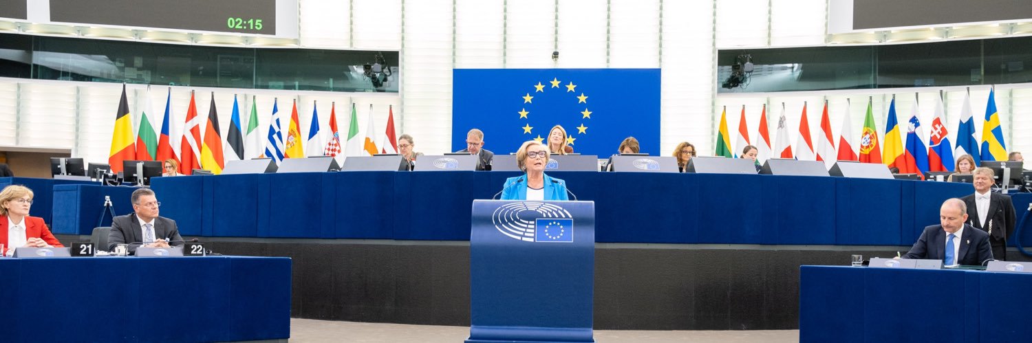 Frances Fitzgerald's banner