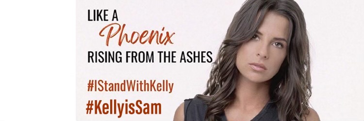 I STAND WITH KELLY's banner