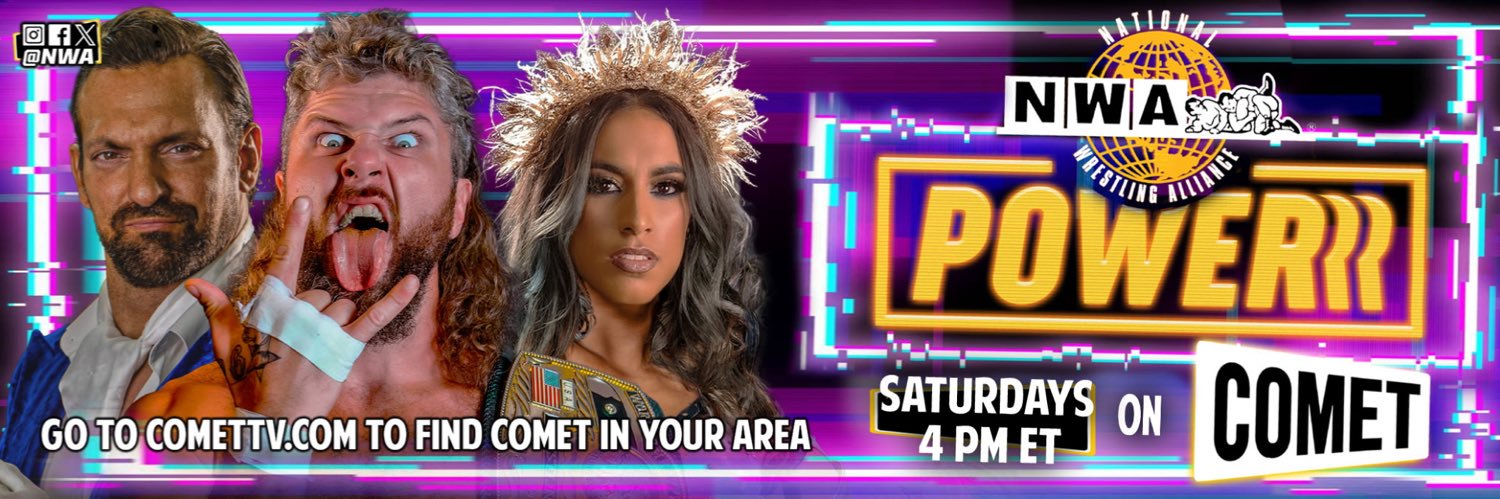 NWA's banner