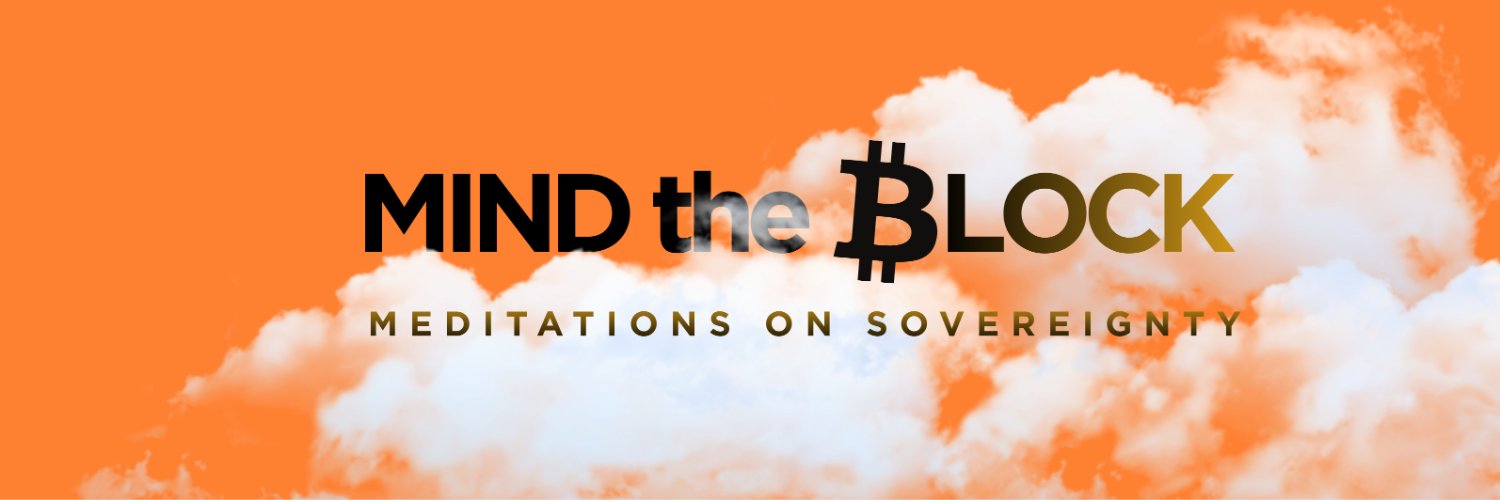 Mind the ₿lock's banner