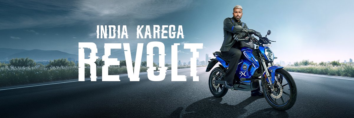 Revolt Motors's banner