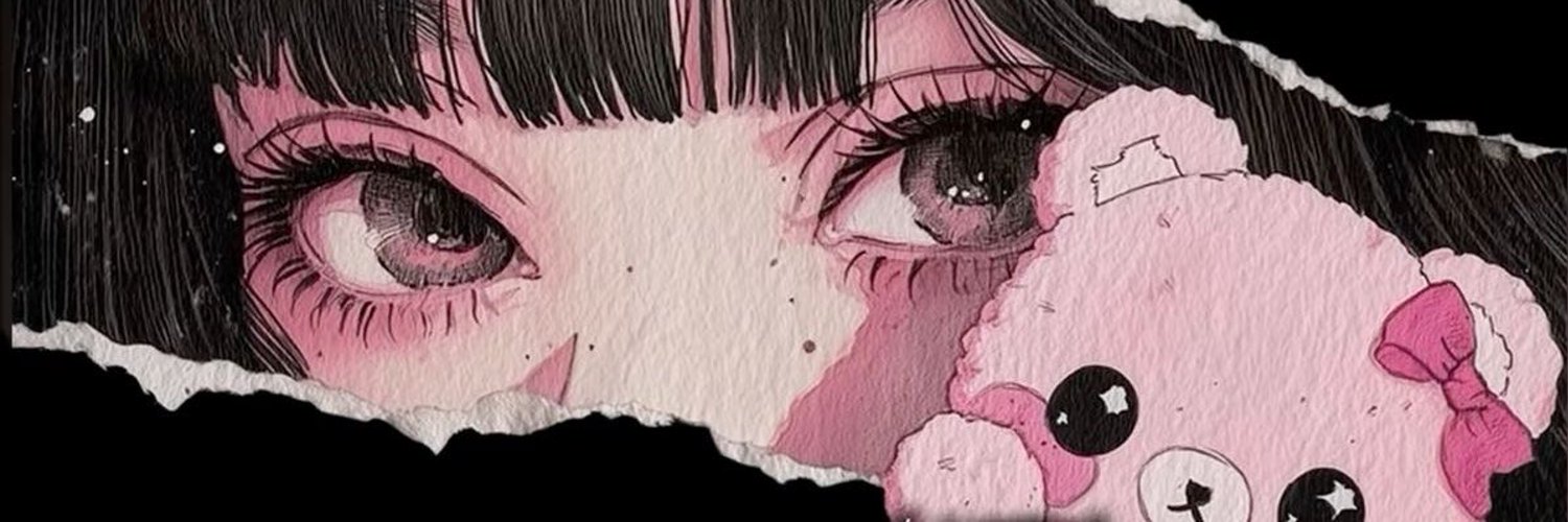 Smile on her face's banner