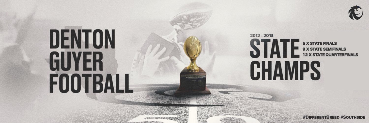 Denton Guyer Football's banner