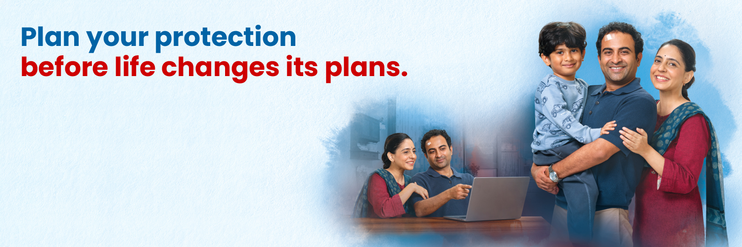 HDFC Life's banner