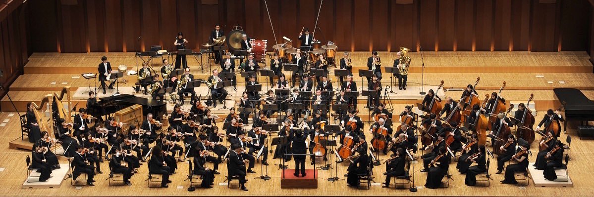 九州交響楽団 Kyushu Symphony Orchestra's banner