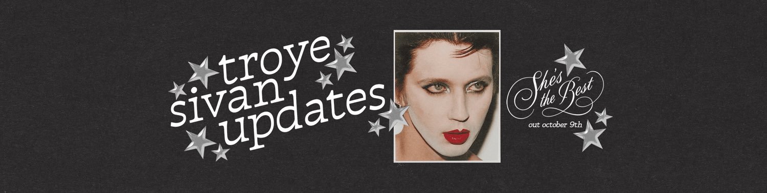 Troye Sivan Updates's banner