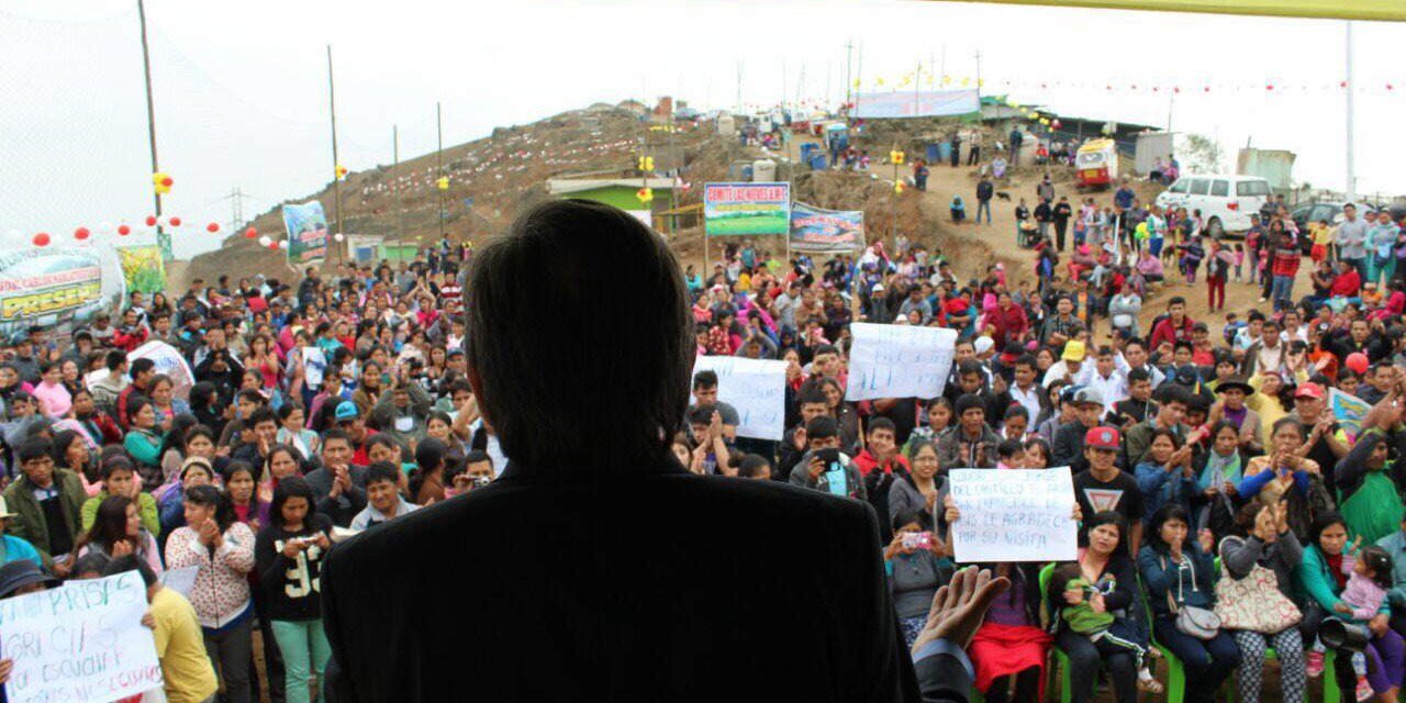 Jorge del Castillo's banner