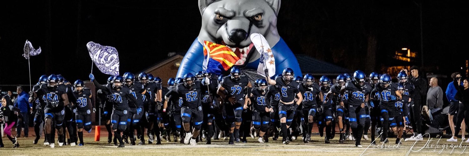 Chandler High Football's banner