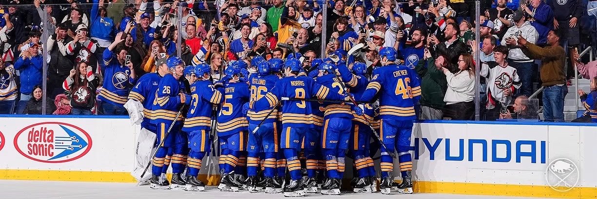 Optimistic Buffalo Sports Fan's banner