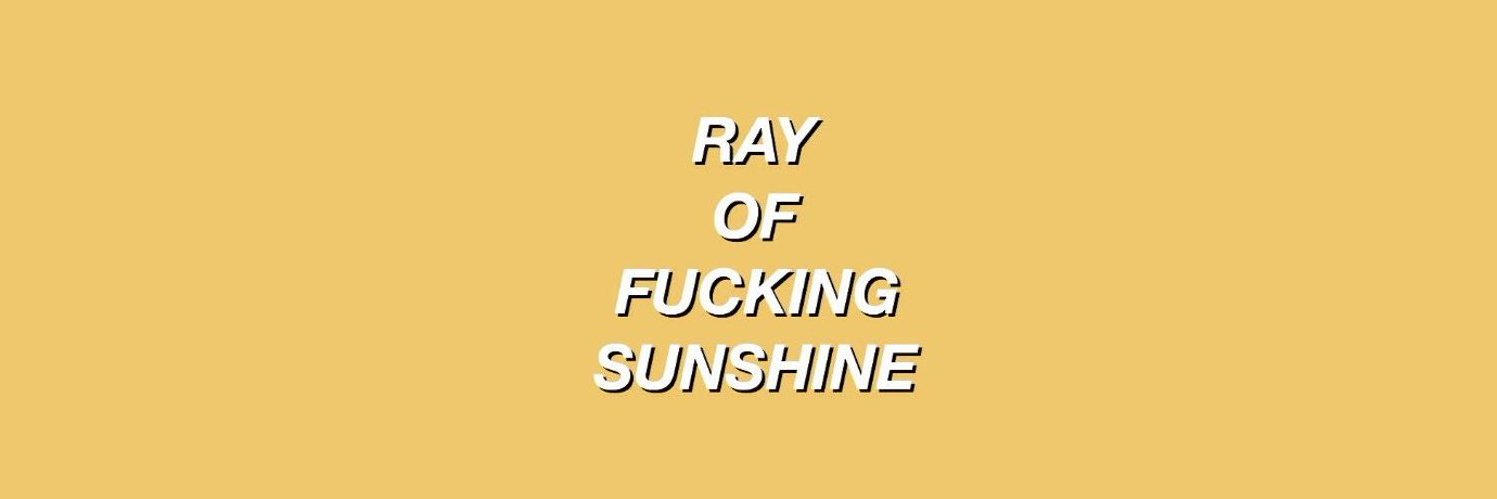 rayofsunshine ☀️'s banner