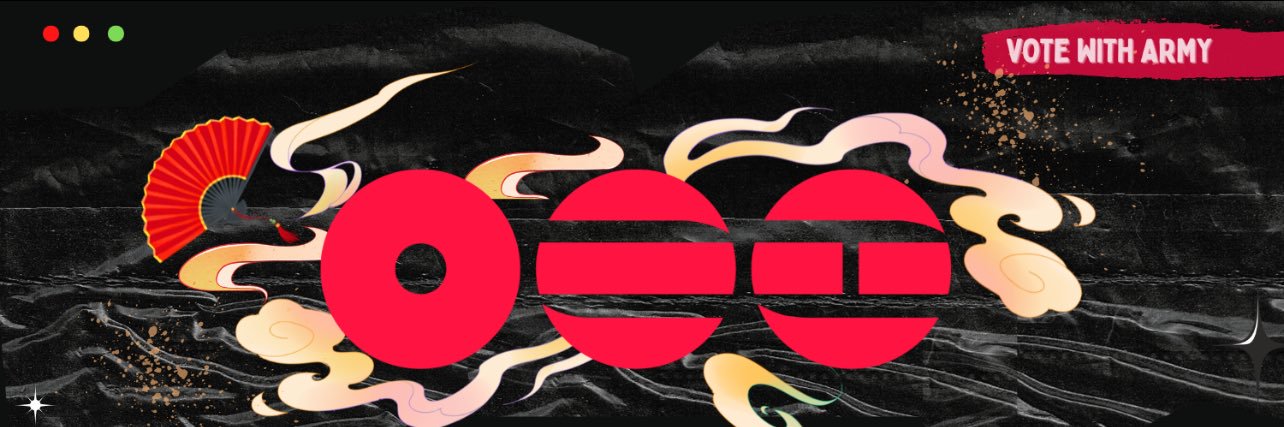 VOTE WITH ARMY⁷'s banner
