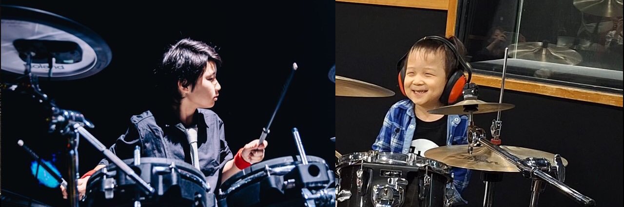 村井道奏と律登 みちかな（11）/りと（4）ドラム兄弟 ロイロイロ 🥁's banner