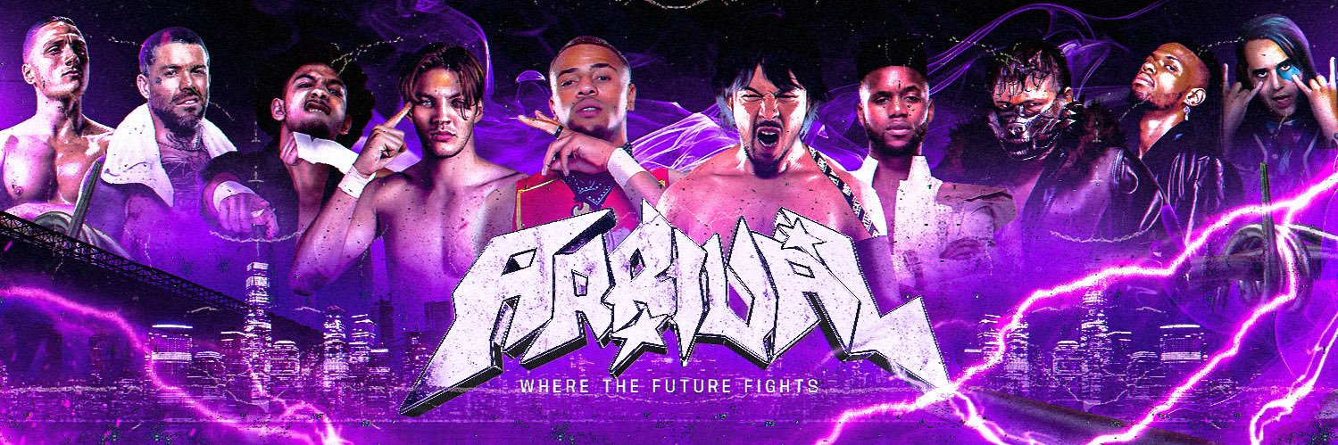 ARRIVAL Wrestling's banner
