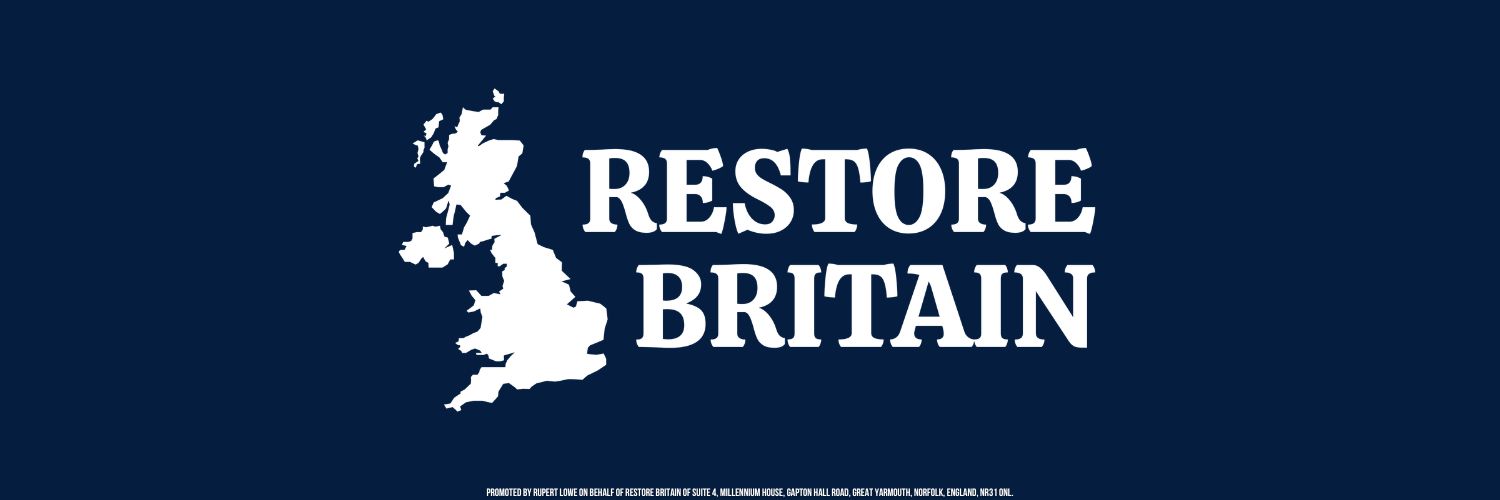 Rupert Lowe MP's banner