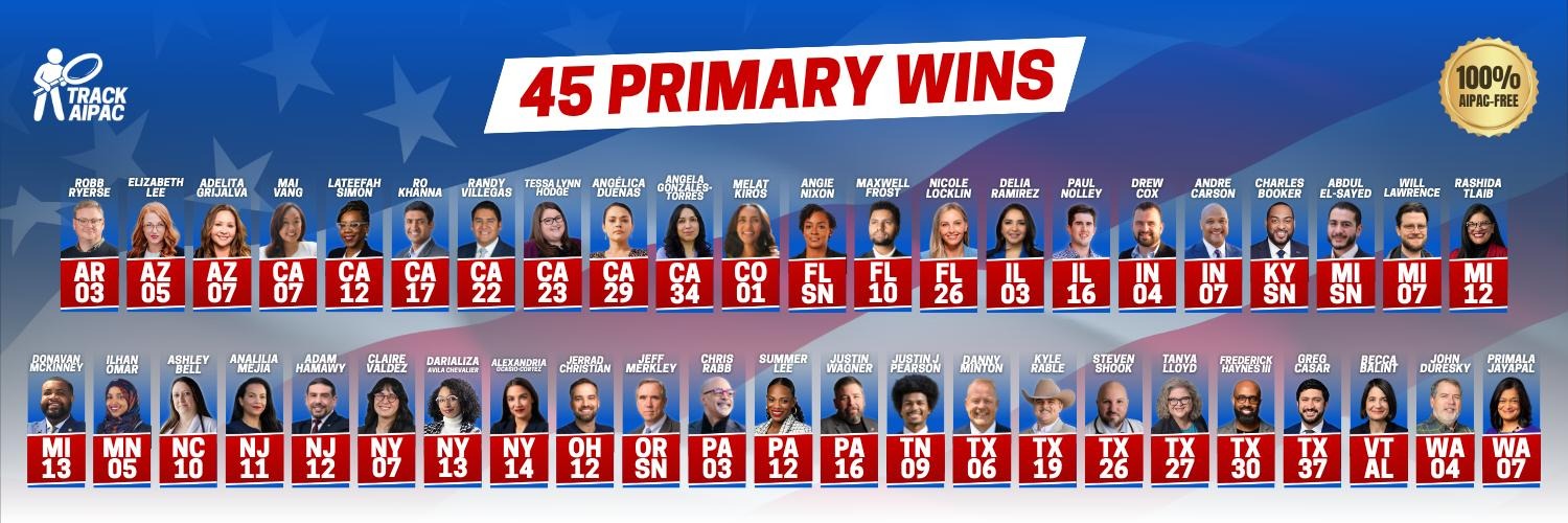 AIPAC Tracker's banner