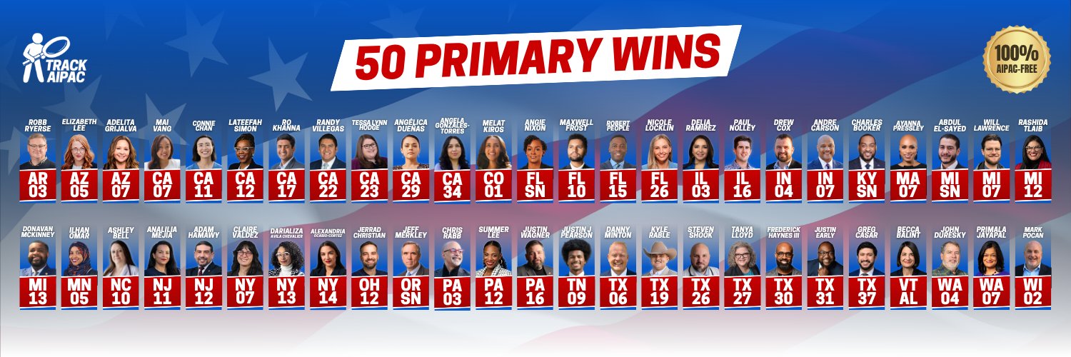 AIPAC Tracker's banner