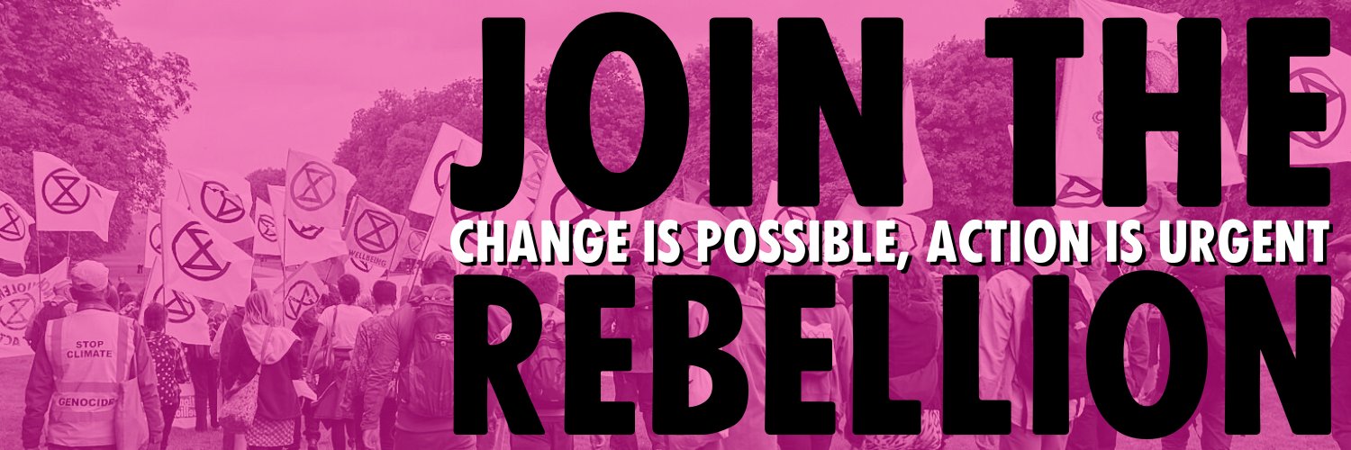 Extinction Rebellion UK 🌍's banner