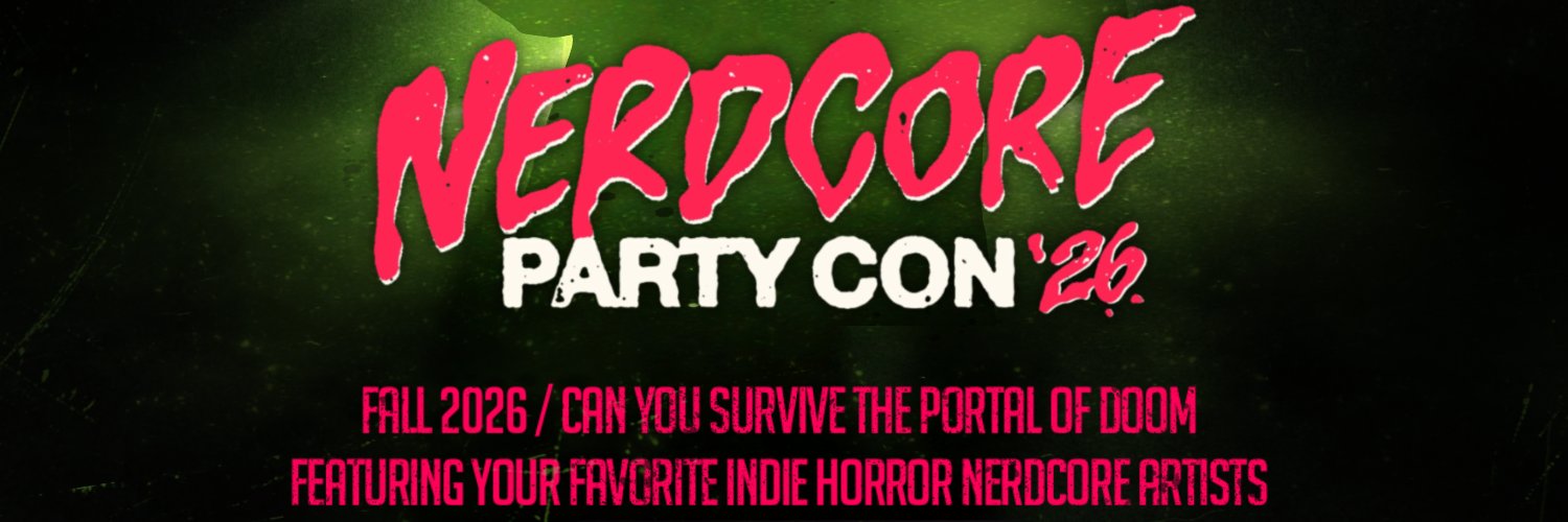Nerdcore Party Con's banner