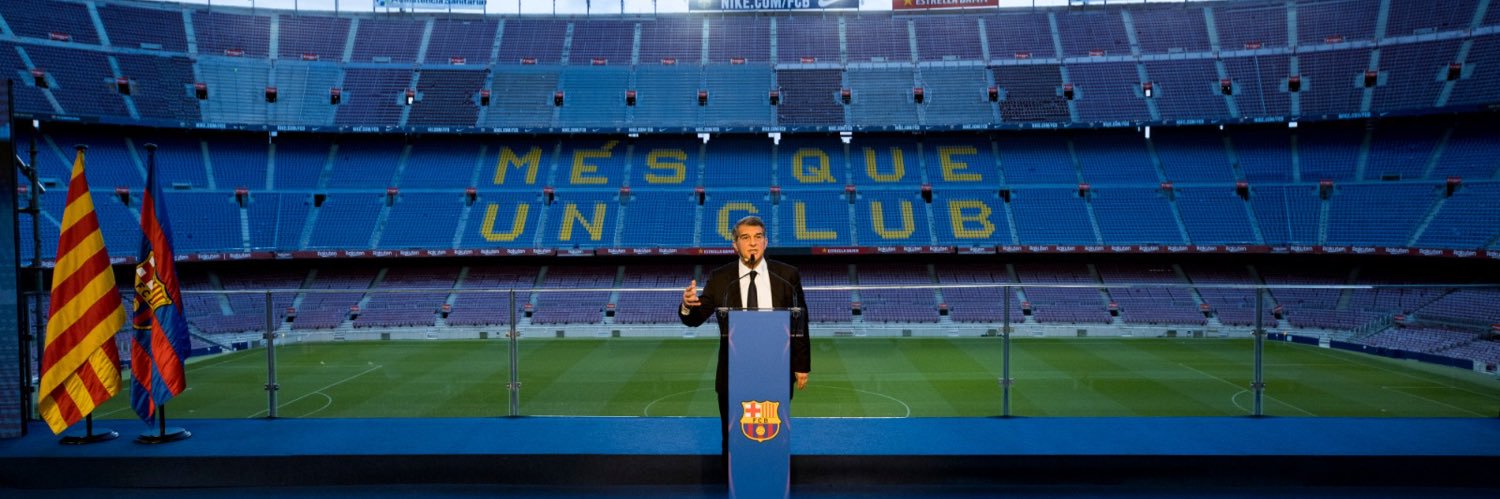 Joan Laporta Estruch's banner