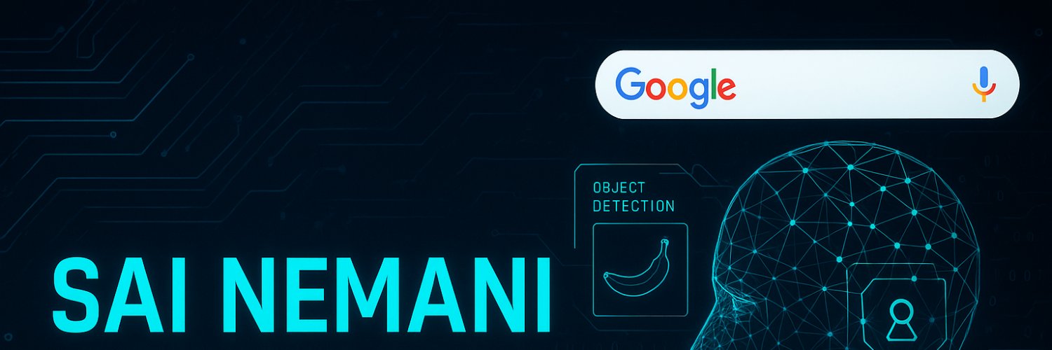 Sai Nemani's banner